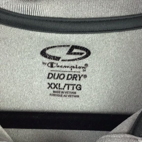 c9 Champion duo dry gray polo shirt. short sleeve - Picture 8 of 8